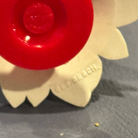 Vintage West Germany Tree Christmas
Ornament Celluloid Pine Tree Mica - Picture 5 of 10